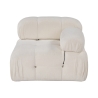Módulo angular derecho para sofá modular en bouclé Bubble 1RB Oferta