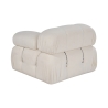 Módulo angular derecho para sofá modular en bouclé Bubble 1RB Catálogo