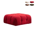 Puf reposapiés de tela 95x95cm Bubble PT Promoción