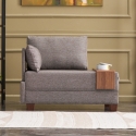 Sillón chaise longue moderno con bandeja integrada Fly Left Venta
