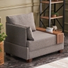 Sillón chaise longue moderno con bandeja integrada Fly Left Oferta