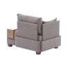 Sillón chaise longue moderno con bandeja integrada Fly Left Elección