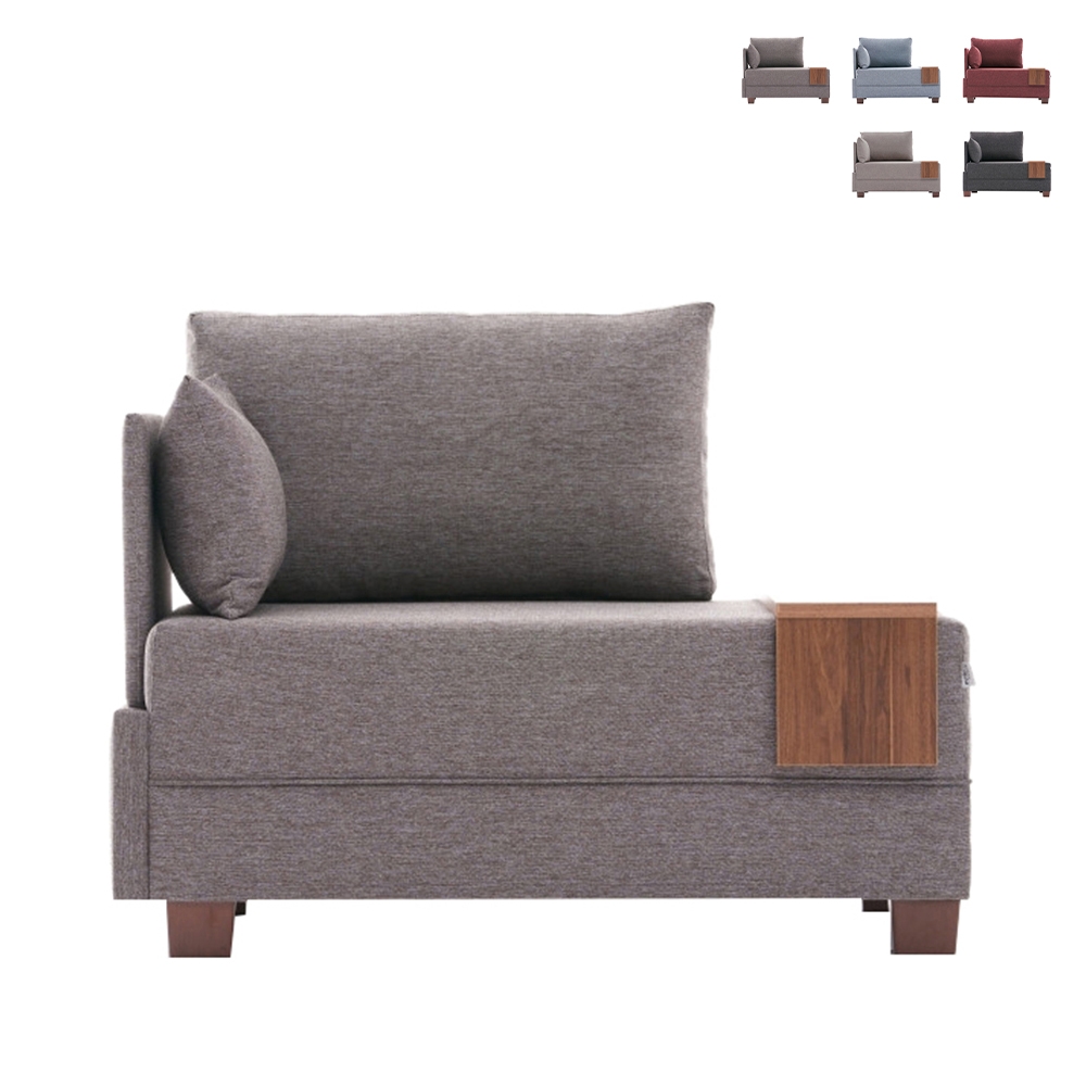Sillón chaise longue moderno con bandeja integrada Fly Left Promoción Sillón chaise longue moderno con bandeja integrada Fly Left Promoción