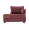 Sillón chaise longue de tela con bandeja integrada Fly Right 
