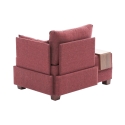 Sillón chaise longue de tela con bandeja integrada Fly Right 