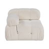 Módulo angular izquierdo para sofá modular en bouclé Bubble 1LB Venta