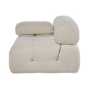 Módulo angular izquierdo para sofá modular en bouclé Bubble 1LB Oferta