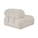 Módulo angular izquierdo para sofá modular en bouclé Bubble 1LB Catálogo