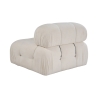 Módulo angular izquierdo para sofá modular en bouclé Bubble 1LB Stock