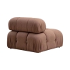 Módulo central para sofá modular de tela Bubble 1 Oferta