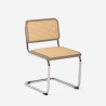 Silla cantilever moderna vienesa para cocina y comedor Erys Modelo
