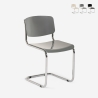 Silla cantilever para comedor, reuniones, oficina de diseño moderno Erys Light Promoción