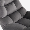 Sillón de salón moderno de terciopelo de diseño Karu Venta