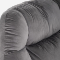 Sillón de salón moderno de terciopelo de diseño Karu Catálogo