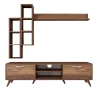 Mueble de pared para TV con estante y compartimentos abiertos 180x35cm Mary Elección
