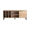 Mueble moderno para TV de 140 cm en madera con puerta y 5 compartimentos Bodegas Venta