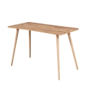 Escritorio de oficina moderno de madera 120x60cm natural Fabio Catálogo