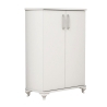 Mueble multifuncional y zapatero para entrada de 2 puertas y 5 compartimentos Asta Descueto