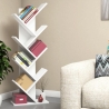 Librería de suelo h128cm moderna con 7 estantes oblicuos Hitty Venta