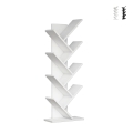Librería de suelo h128cm moderna con 7 estantes oblicuos Hitty Promoción