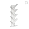 Librería de suelo h128cm moderna con 7 estantes oblicuos Hitty Promoción