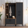 Mueble de entrada con armario perchero y zapatero 150x200 cm Viyana L Venta
