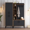 Mueble de entrada con armario perchero y zapatero 150x200 cm Viyana L Oferta