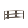 Mueble de TV esquinero con 3 estantes 110x36cm Thales Oferta