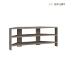 Mueble de TV esquinero con 3 estantes 110x36cm Thales Promoción