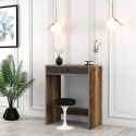 Tocador de maquillaje con cajón y 15 compartimentos 70x40cm Lizbon Venta