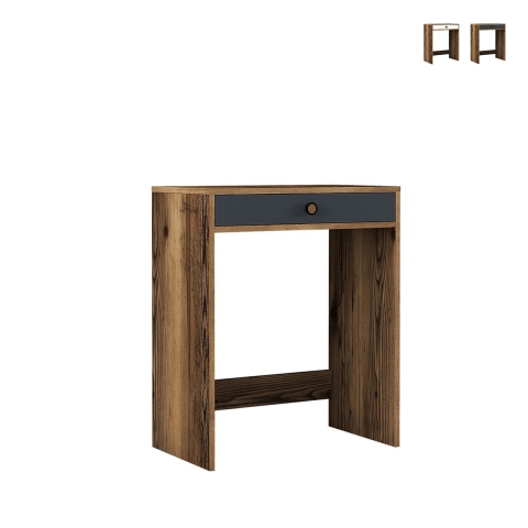 Tocador de maquillaje con cajón y 15 compartimentos 70x40cm Lizbon Promoción