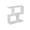 Mesa auxiliar librería para sofá con estantes 60x20cm Life Oferta