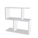 Mesa auxiliar librería para sofá con estantes 60x20cm Life Rebajas