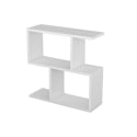 Mesa auxiliar librería para sofá con estantes 60x20cm Life Catálogo