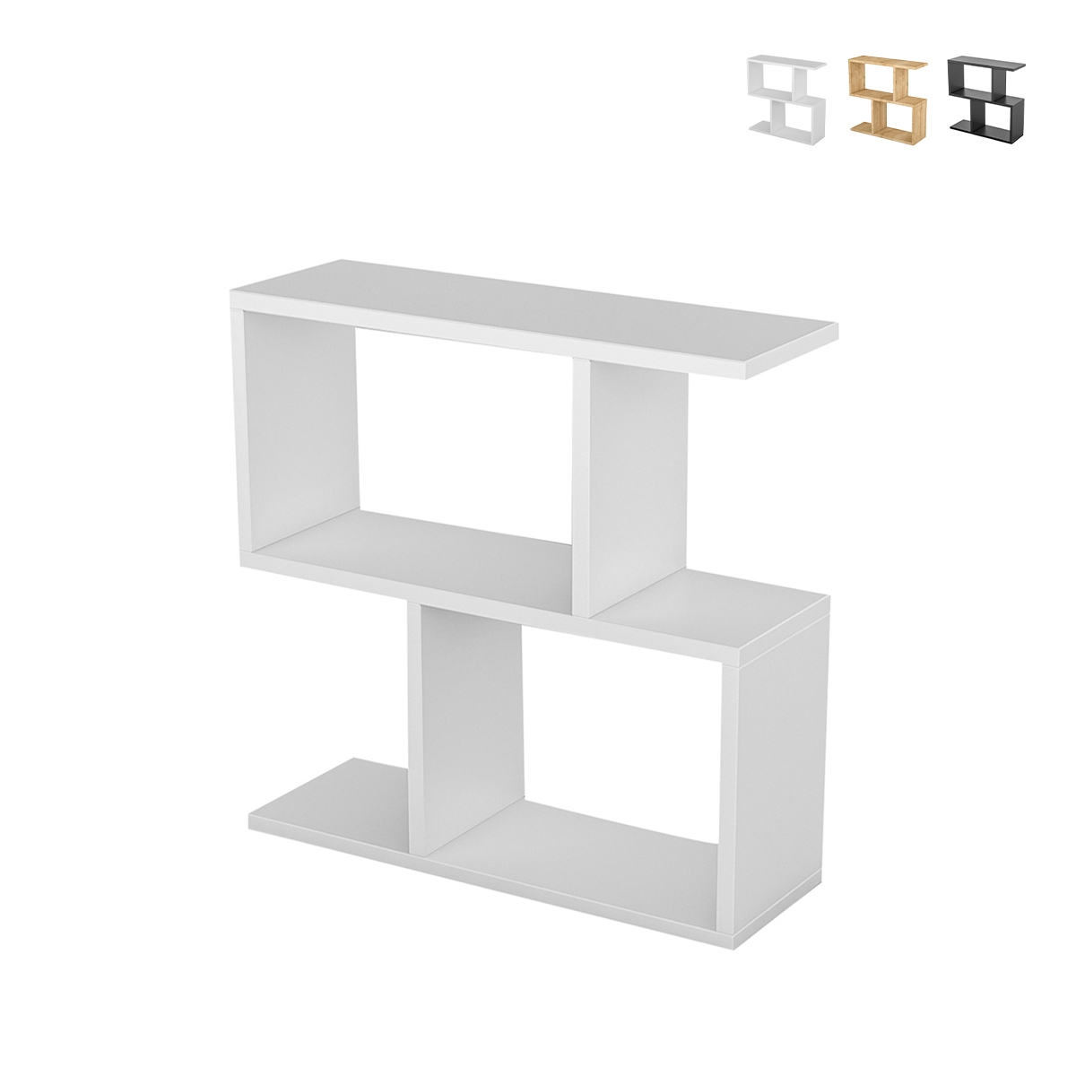 Mesa auxiliar librería para sofá con estantes 60x20cm Life Promoción Mesa auxiliar librería para sofá con estantes 60x20cm Life Promoción