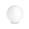 Lámpara de mesa redonda de vidrio blanco Ø20 cm Area S Oferta