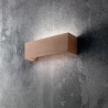 Aplique de pared LED rectangular moderno en madera Badia-P Promoción