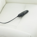 Sillón relax con masaje y calor ergonómico con reposapiés Myron Elección