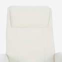 Sillón relax con masaje y calor ergonómico con reposapiés Myron Modelo