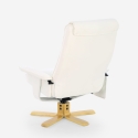 Sillón relax con masaje y calor ergonómico con reposapiés Myron Catálogo