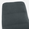 Sillón relax ergonómico de tela gris con reposapiés Asher Descueto