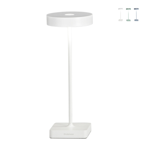 Lámpara de mesa sin cables regulable táctil para interior/exterior Tap Promoción