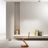 Lámpara colgante con barra LED de metal 120cm Genius L Rebajas