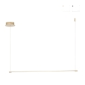 Lámpara colgante con barra LED de metal 120cm Genius L Oferta