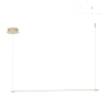 Lámpara colgante con barra LED de metal 120cm Genius L Oferta
