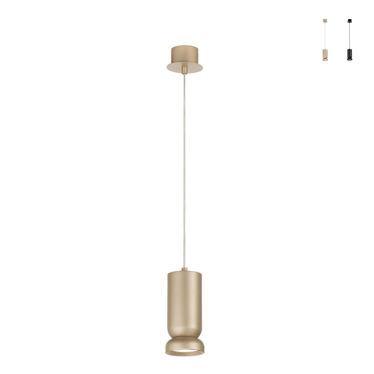 Lámpara colgante de metal con cable ajustable Lilium Oferta Lámpara colgante de metal con cable ajustable Lilium Oferta