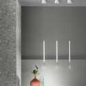 Lámpara colgante con LED de metal pintado Tubic Venta
