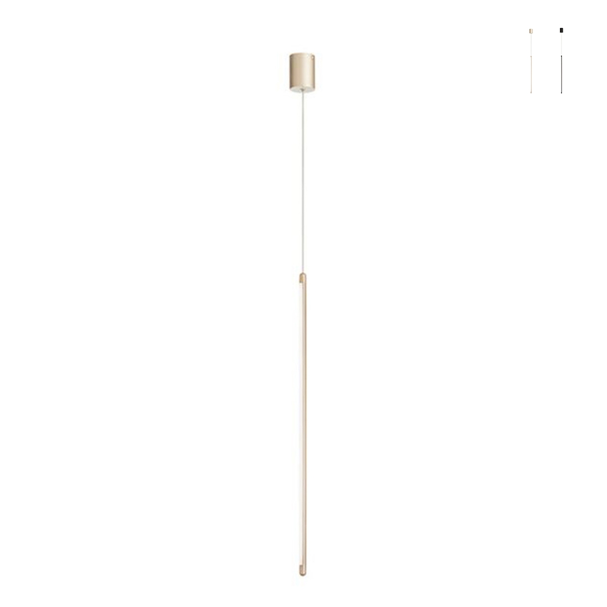 Lámpara colgante con LED regulable en metal Genius Oferta