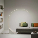 Lámpara de pie de arco con LED H204cm de metal Rune M Oferta