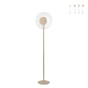 Lámpara de pie LED H170cm de metal y vidrio Jokey PT Oferta